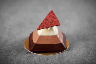 Triple Chocolate Pyramid Truffle Product Image
